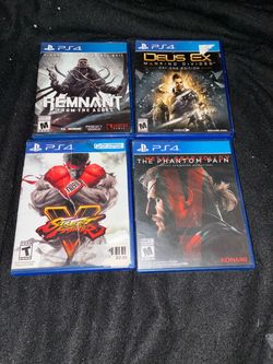 Play four games -works with ps5