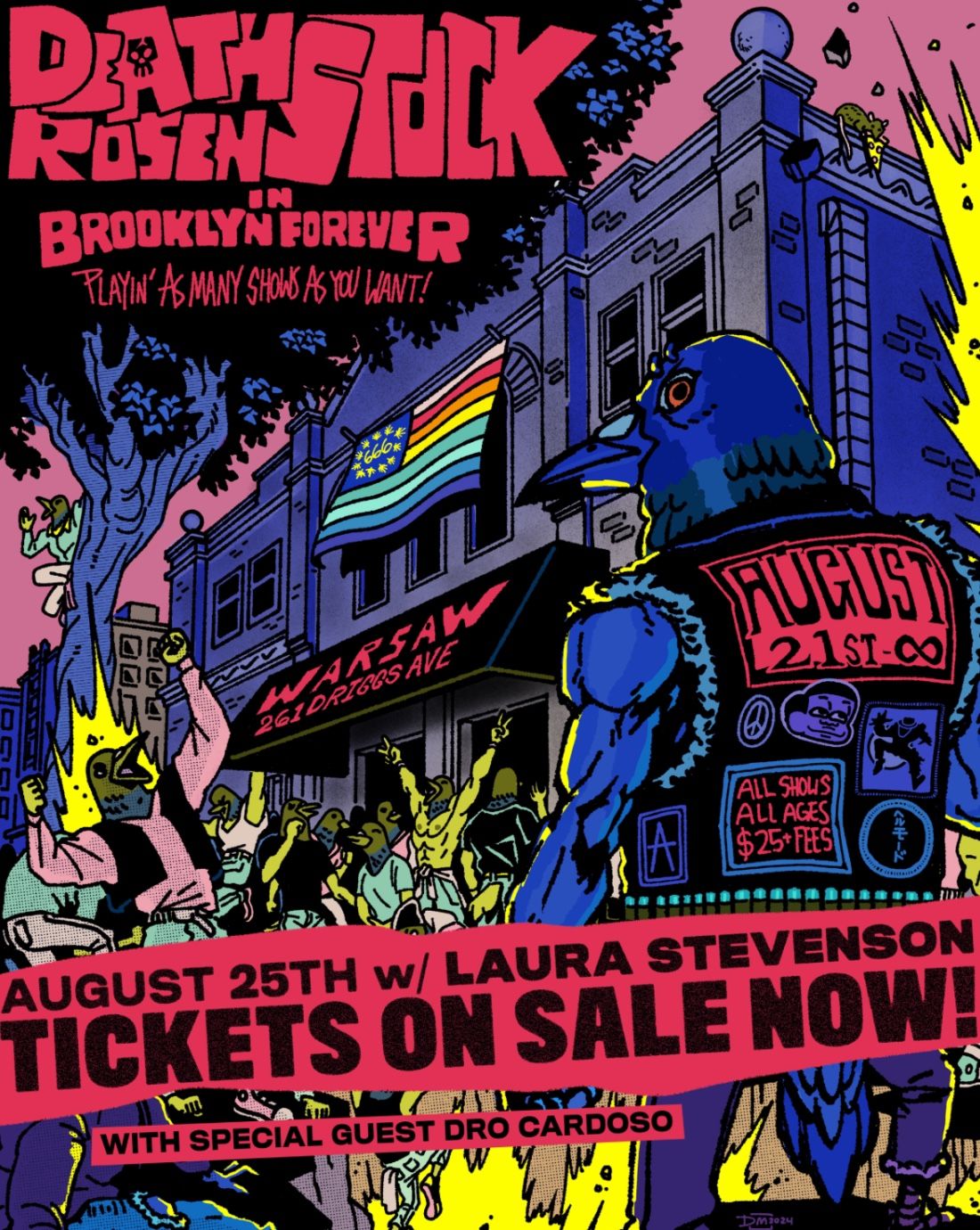 Jeff Rosenstock Tour Aug 25 