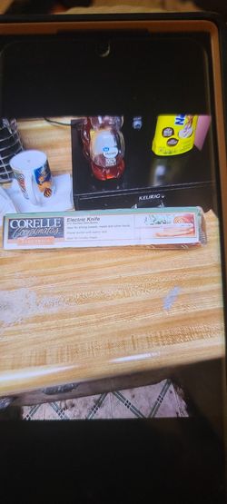 CORELLE "VINTAGE " 1990'S COORDINATES ELECTRIC KNIFE