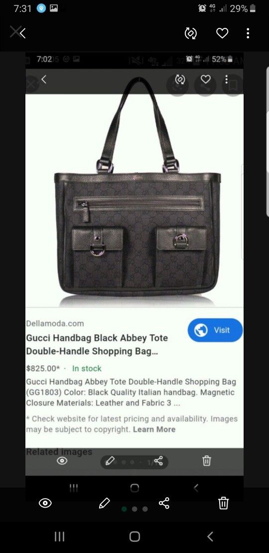 Authentic GUCCI bag
