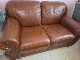Comfy Loveseat & Matching Chair