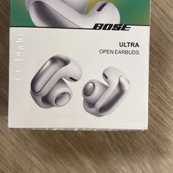 Bose Ultra Open Ear True Wireless Bluetooth Open Earbuds White