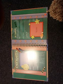 School Days scrapbooks