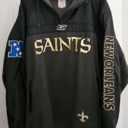 Large New Orleans Saints Jacket 