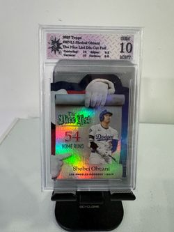 Shohei Ohtani Topps 54 Home Runs Graded 10 Mint