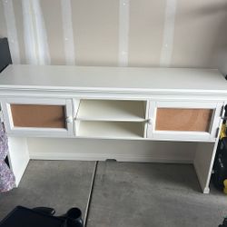 Pottery barn desk  Hutch 