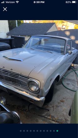 1963 Ford Falcon Ranchero  Coupe Utility