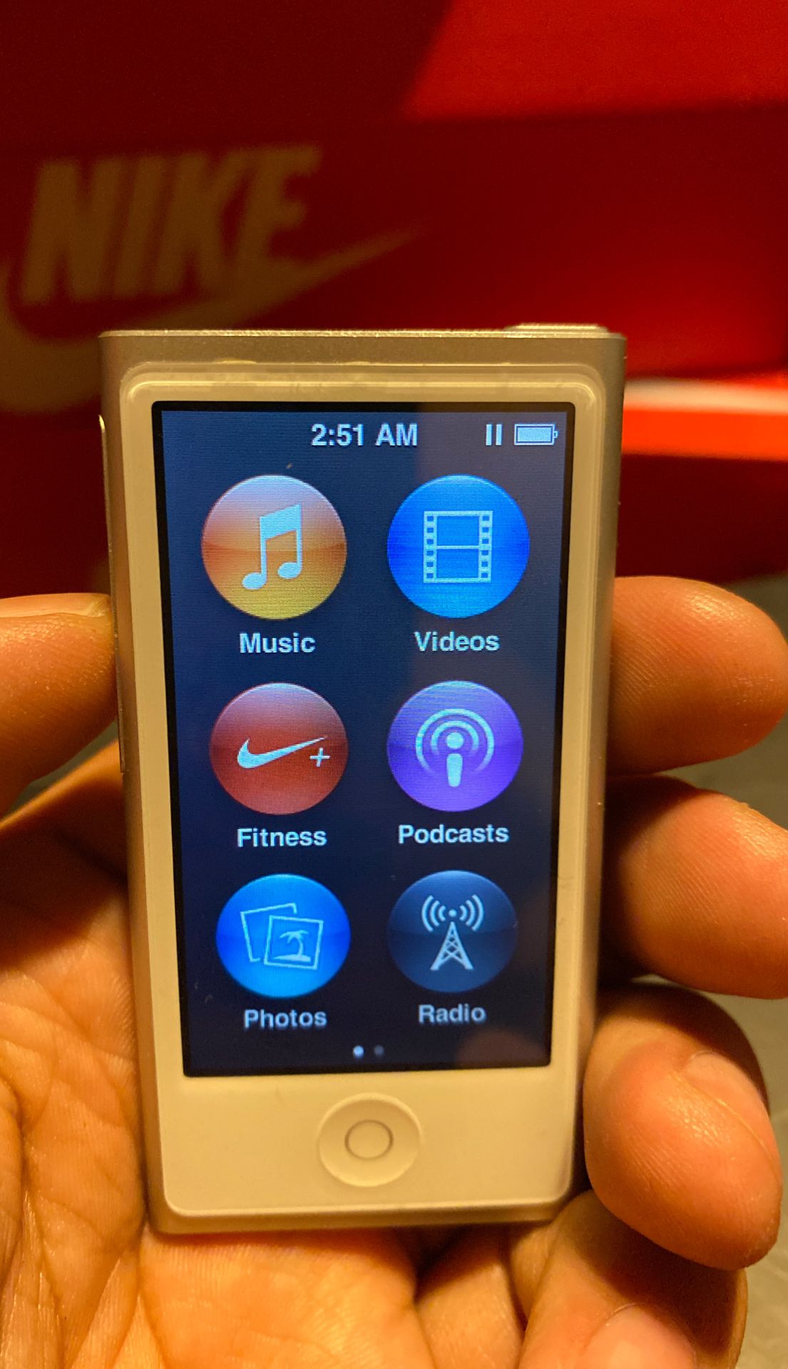 iPod Nano 7th Generation 16gb w/ bluetooth