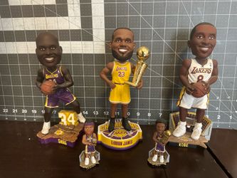 LA Lakers Bobblehead Set