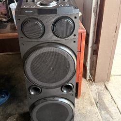 Sharp Party Speaker 4 Sale $150 obo