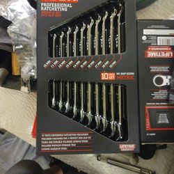 Icon 10 Piece Metric Ratchet Wrenches