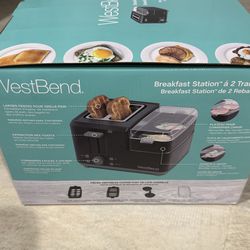 Westbend 2 slice breakfast station