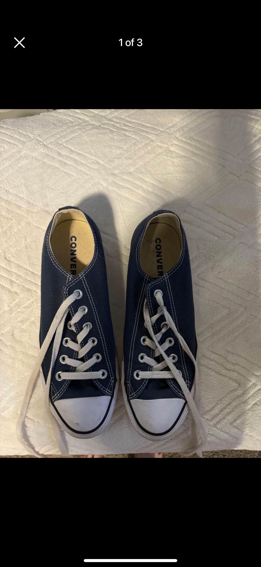 Unisex Converse Woman  Size 9.5