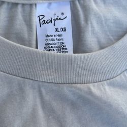 Pacific T-Shirts Natural * 4 for $10.00