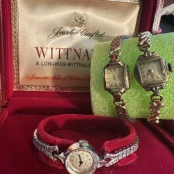 Trio Of Wittnauer Vintage Watches