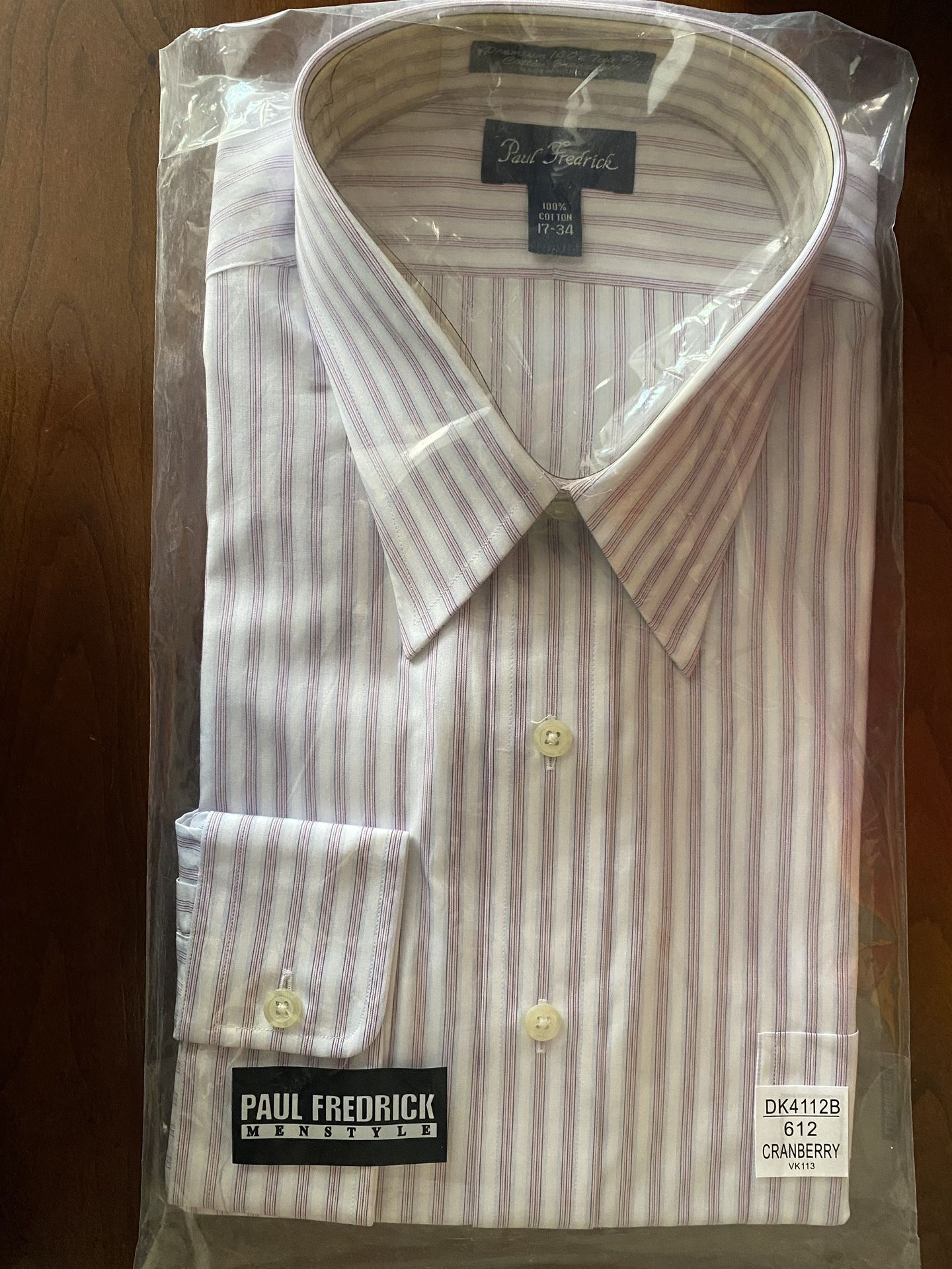 Paul Fredrick Long Sleeve Button Down Shirt