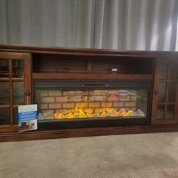 **BRAND NEW** 3 D 5 COLOR INFARED FIREPLACE MEDIA MANTEL