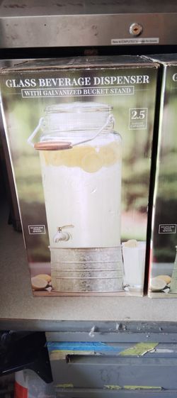 Glass Beverage Dispenser