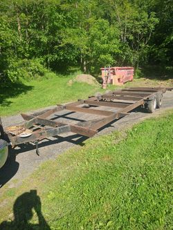 Travel trailer frame