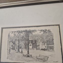 Two vintage signed Pictures