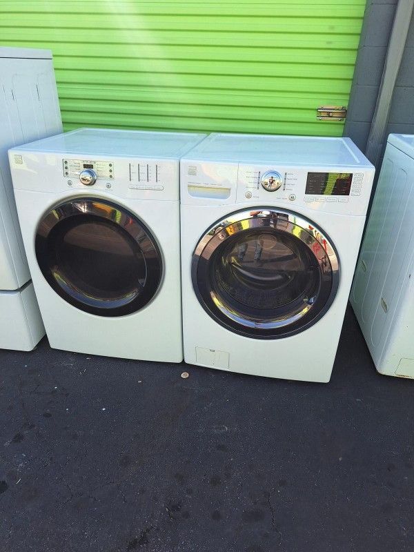Kenmore Set Washer And Gas Dryer Front Load 