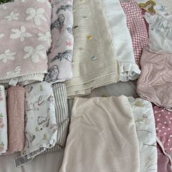 Baby Girl Blankets/towels