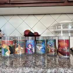 Vintage Burger King Cups 90’s Pocahontas, Snow, White And Lion King Cups
