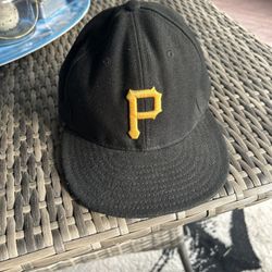 Vintage Pittsburgh Pirates Hat Size 7 Fitted
