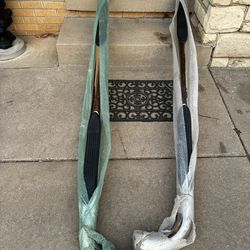 nineteen ninety nine- twenty eighteen GMC Sierra/ 1500 double extended cab nerf bars / side steps