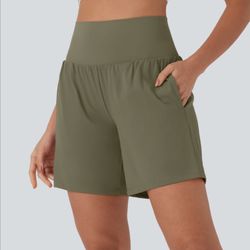 Softlyzero™ Airy Super High Waisted 2-in-1 Cool Touch Yoga Shorts 7" with Pockets