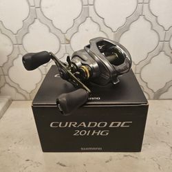 *MINT* Shimano CURADO DC 201HG 7.4:1 Left Hand Casting Reel