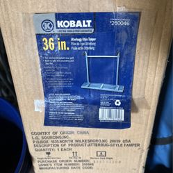 Kobalt Jiggerbug Style Tamper