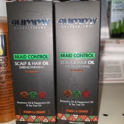 Gummy Professional Hair Braid Control Scalp And Hair Oíl  Strength