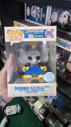 Dumbo Funko On The Casey Jr Circus Trian Attraction