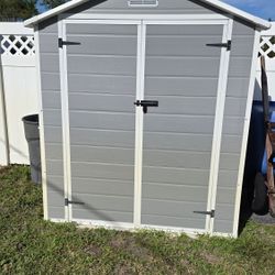 Resin Storage Shed 6x4