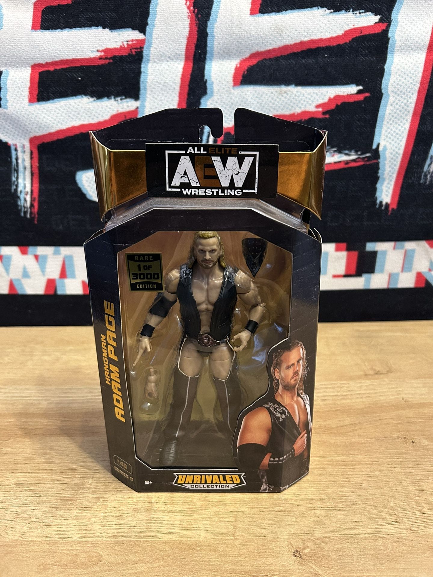 AEW Unrivaled Hangman Adam Page Chase 1 Of 3000