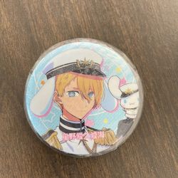 Badge Pin Hoshino Aqua Cinnamoroll KUJI Hikido Oshi no Ko Metal Badge Pin Botton