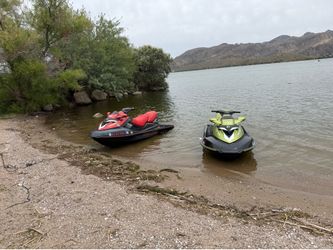 Two seadoo supercharged