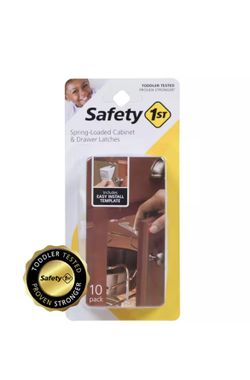 Safety 1st, Spring Loaded Cabinet & Drawer Latches