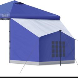 Side Tent,Camping Tent for 10' x 10' Pop Up Canopy, Easy Set Up Gazebo,Compatible with 10' Wide Canopy Tents（Blue）
Material Polyester
Color Blue
Recom