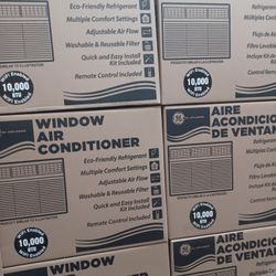 Best Deals.  10000btu Windows Ac By GE WiFi Smart.  Complete Set New In Box With Warranty. 