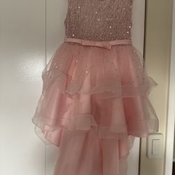 Pink Dress For 5 Years Girl(130)