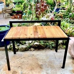 Work Bench Table: 36.75”H x 53.5”W x 24.5”D