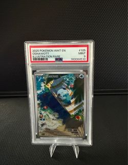 Oshawott Illustration Rare PSA 9 Pokemon Card