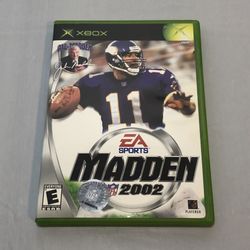 Madden 02 Original Xbox