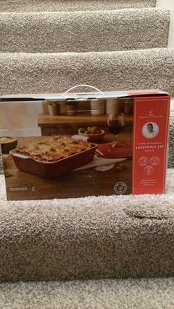 Emeril Lagasse 15” rectangular casserole set