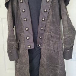 Cormac - Waxed Canvas Men's Coat | Size:39 | Volante Design