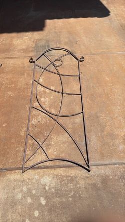 Wrought Iron Trellis