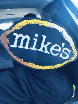 Mikes Hard Lemonade Metal Sign 