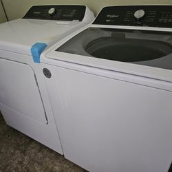 2022 Whirlpool Washer And Electric Dryer Matching Set Working Perfectly Fine Very Clean Super Capacity I Can Deliver To You 90 Days Warranty 
